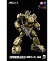 Threezero 5" Transformers - MDLX Bumblebee (Gold)_ Box Set _ship Now 3A487Y