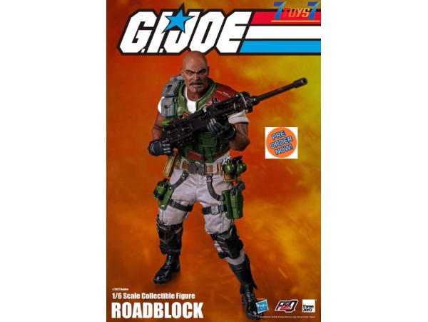 [Pre-order deposit] Threezero 1/6 FigZero G.I. Joe Roadblock_ Box Set _Hasbro 3A508Z