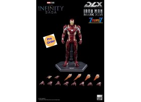 [Pre-order deposit] Threezero 1/12 Infinity Saga - DLX Iron Man Mark 46_ Box Set _3A504Z