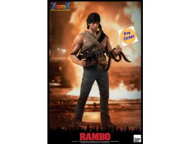 [Pre-order deposit] Threezero 1/6 First Blood - John Rambo (Retail)_ Box Set _TV Now 3A488Z
