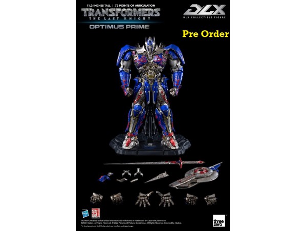 [Pre-order deposit] Threezero 11.2" Transformers The Last Knight - DLX Optimus Prime_ Box Set _3A506Z