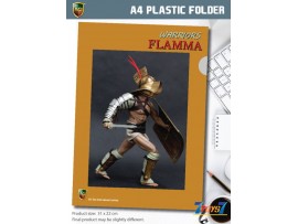 ACI Toys A4 File Clear Folder Cover Document_ Flamma _stationery AT107A