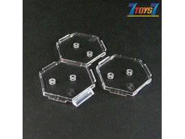 ACI Toys Figure Display Stand_ Hexa Stand x 3 _for 3.75",6",8" figure Now AT108Y