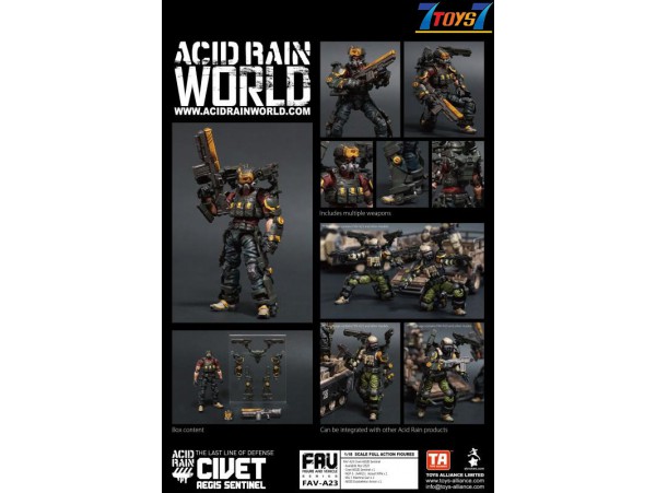 Toys Alliance Acid Rain 1/18 FAV-A23 Civet AEGIS Sentinel_ Box Set _OT037Z