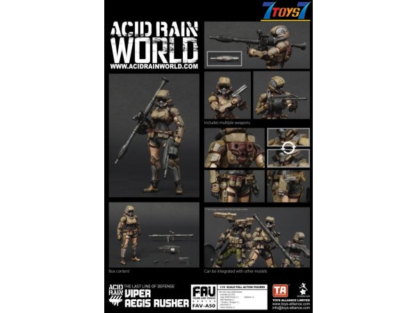 Toys Alliance 1/18 Acid Rain FAV-A50 Viper AEGIS Rusher_ Box Set _OT084A