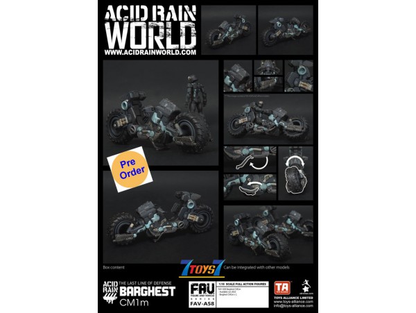 [Pre-order deposit] Toys Alliance Acid Rain 1/18 FAV-A58 Barghest CM1m_ Set _OT092B