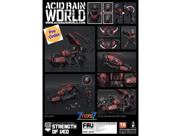 [Pre-order deposit] Toys Alliance Acid Rain 1/18 FAV-A59 Strength of Ved_ Set _OT092C