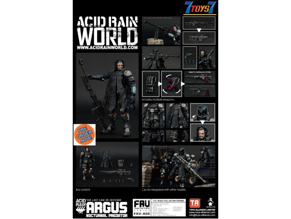 [Pre-order deposit] Toys Alliance Acid Rain 1/18 FAV-A68 Argus Nocturnal Predator_ Set _OT103C