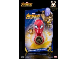 Camino: Iron Spider_ Flash light Keychain _The Avengers Infinity War Marvel Movie CI009C