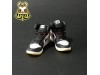 Custom 1/6 Sneaker - Kz-005-12_ shoes _Black Yellow basketball CS077D