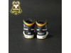 Custom 1/6 Sneaker - Kz-005-12_ shoes _Black Yellow basketball CS077D