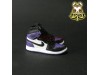 Custom 1/6 Sneaker - Kz-005-13_ shoes _Black White Purple basketball CS077E