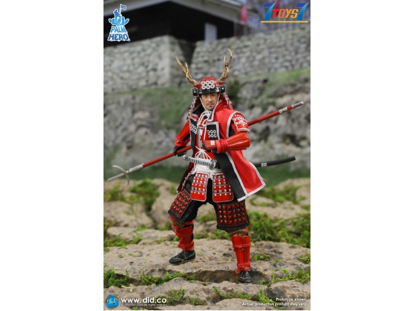 DID 1/12 XJ80015 Palm Hero Japan Samurai Series Sanada Yukimura_ Box Set _DD141Z