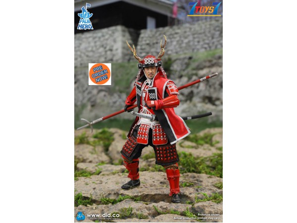 [Pre-order deposit] DID 1/12 XJ80015 Palm Hero Japan Samurai Series Sanada Yukimura_ Box Set _DD141Z