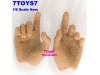 Hot Toys 1/6 TrueType TTM16_ Hands _Caucasian HT034C