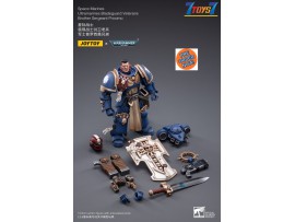 [Pre-order deposit] Joy Toy 1/18 Warhammer 40K Ultramarines Bladeguard Veterans Brother Sergeant Proximo_ Set _JO096C