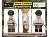 SEVEN x Minfinity: German Generals - Rommel DAK_ Minifigure _bricks MM016A