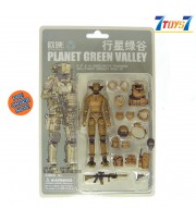[Pre-order deposit] Planet Green Valley 1/18 MAI-76-A1 EFSA Military Robot_ Set w/ Costume _OU006A