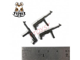 Unibrick Minifig WWII German Soldier_ MP40 Machine gun x 3 _Toys Brick UN003I