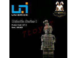 Unibrick Minifig Unicotta Terracotta #C Officer Archer _Brick Chinese Qin UN004C