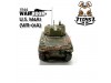 War Room 1/144 M4A1 US Sherman Tank_Set #A_Prepainted World of Tank WWII WR001T