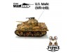 War Room 1/144 M4A1 US Sherman_Tank Set of 6 WR001Z