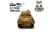 War Room 1/144 M4A1 US Sherman Tank_Set #B_Prepainted World of Tank WWII WR001U