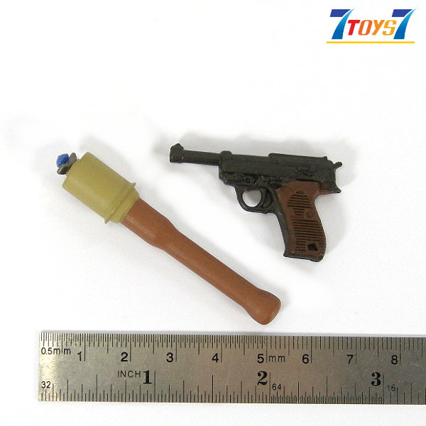 ACI Toys 1/6 Pistol_ Desert E Silver _Figure Toys gun Modern  AT033B 
